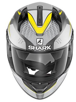 Full face helmet Shark Ridill Stratom matt yellow-white