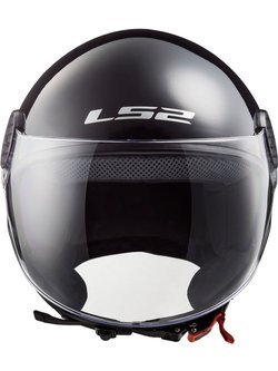 Open face helmet LS2 OF558 Sphere Solid black