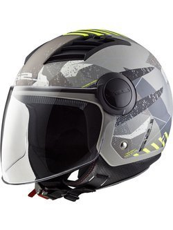 Open face helmet LS2 OF562 Airflow Camo matt grey