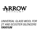 Arrow uniwersalna wełna szklana do tłumików 2T i scooter