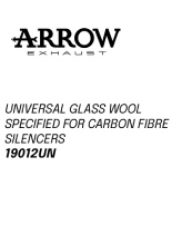 Arrow uniwersalna wełna szklana do tłumików z włókna węglowego [L=400mm]