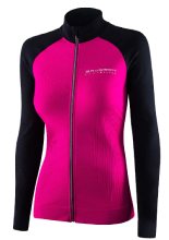 Bluza termoaktywna damska Brubeck Athletic różowo-czarna