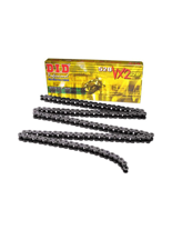 KTM MX200/XC/XC-W200/EXC250/520/525/SMR450 zestaw napędowy DID520 VX3 G&B PRO - STREET(X-ring super - wzmocniony, gold&black) zębatki SUNSTAR