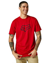 Koszulka motocyklowa Fox Legacy Head czerwona
