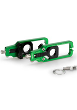 Napinacze łańcucha PUIG do Suzuki GSX-R1000 (09-16) zielone