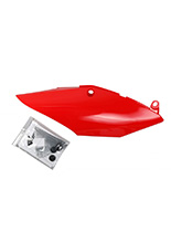Osłona boczna tylna prawa UFO do Hondy CRF 250R/RX (18-21), CRF 450R/RX (17-20) czerwona