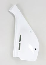 Osłona boczna tylne (prawa strona) UFO do Honda XR 600R (88-00) biała