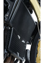 Osłona chłodnicy R&G aluminiowa do Triumph Speed Triple (05) czarna