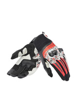 Rękawice Motocyklowe Dainese Mig 3 Unisex czarno-czerwono-białe