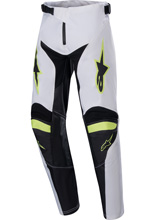 Spodnie cross dziecięce Alpinestars MX Racer Lucent biało-żółte-fluo