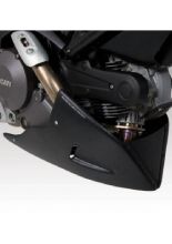 Spoiler silnika Barracuda Aerosport do Ducati Monster 696 / 796 czarny mat