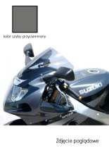 Szyba motocyklowa MRA Racing "R" Suzuki GSX-R 600 (01-03)/ 1000 (-02)/ 750 (00-03) przyciemniana