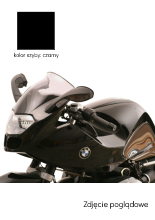 Szyba motocyklowa MRA Spoiler "S" BMW R 1200 S [06-] czarna