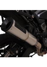 Tłumik motocyklowy Vance & Hines Adventure Hi-Output 450 do Harleya Davidsona Pan America 1250 ABS / Special (21-) Szczotkowana Stal