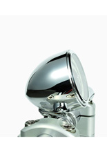 Uchwyt do prędkościomierza Motogadget Motoscope Tiny srebrny [średnica kierownicy: 25,4 mm]