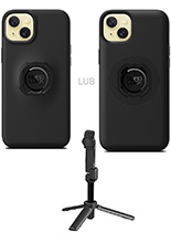 Zestaw: etui na telefon iPhone 15 Plus + statyw/ selfie stick Quad Lock