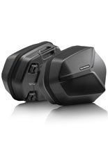 Zestaw: kufry boczne + stelaże EVO ABS ® Aero System Sw-Motech do Yamaha XT 660 R (04-16) [pojemność: 2 x 25 L]
