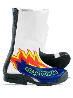 Buty żużlowe dziecięce Daytona Speed Youngsters biało - niebieskie