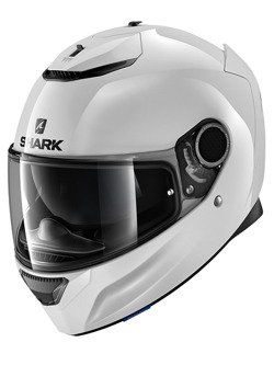 Integralny kask motocyklowy Shark Spartan biały połysk