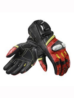 Sportowe rękawice motocyklowe REV’IT! League czarno-czerwone