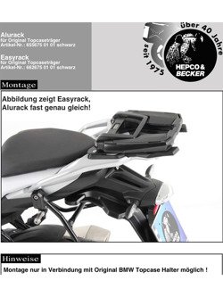 Stelaż centralny AluRack Hepco&Becker BMW S 1000 XR [15-19]