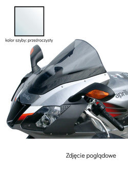 Szyba motocyklowa MRA Racing "R" Aprilia RSV 1000 Mille R / Factory [04-09] przeźroczysta