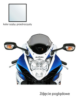 Szyba motocyklowa MRA Racing "R" Suzuki GSX-R 600/750 (11-) przeźroczysta