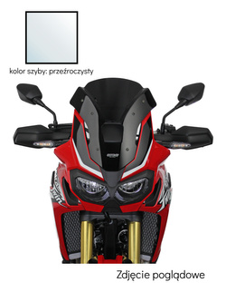 Szyba motocyklowa MRA Sport-Screen "SPM" Honda CRF 1000 L Africa Twin (16-19) przeźroczysta