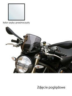 Szyba motocyklowa MRA Touring "T" Ducati Monster 696/796/1100 przeźroczysta