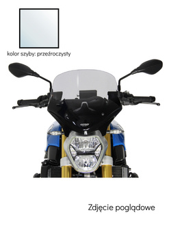 Szyba motocyklowa MRA Touring "TM" BMW R 1200 R [15-18] przeźroczysta