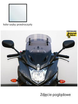 Szyba motocyklowa MRA Vario Touring "VT" Yamaha XJ 6 Diversion [09-] przeźroczysta