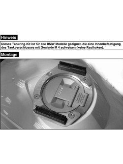 Tankring Lock-it Hepco&Becker do BMW R 1200 R [06-10]